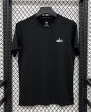 2026 Alo Black High Quality Casual T-Shirt