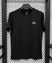 2026 Alo Black High Quality Casual T-Shirt 2026 Alo Black High Quality Casual T-Shirt