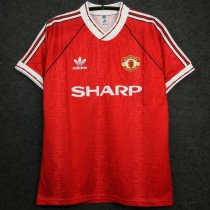 1990-1992 Man Utd Home Retro Soccer Jersey 1990-1992 Man Utd Home Retro Soccer Jersey