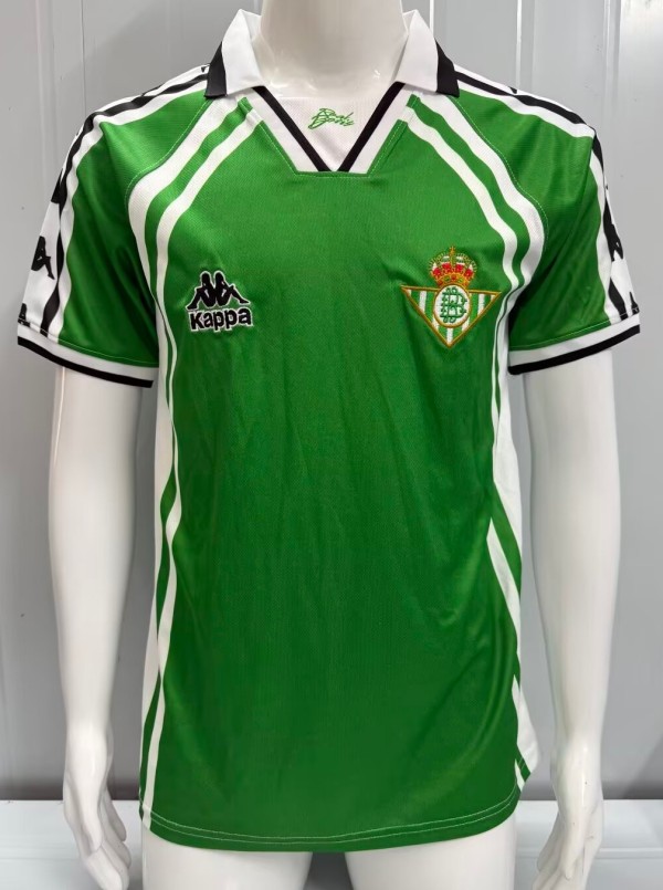 1997-1998 Real Betis Away Retro Soccer Jersey