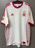 2002 Spain Away Retro Soccer Jersey