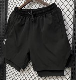 2026 ON Black Casual Short Pants