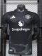 26-27 Man Utd Black Goalkeeper Player Version Soccer Jersey