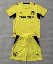 26-27 Marseille Yellow GoalKeeper Adult Suit
