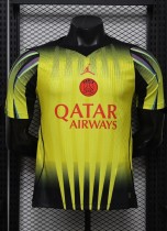 26-27 PSG Yellow Special Edition Player Version Soccer Jersey