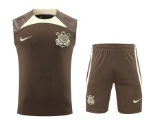 24-25 Corinthians High Quality Tank Top And Shorts Suit