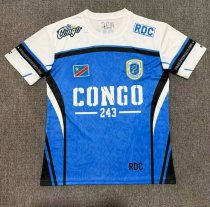 26-27 Congo Blue White Special Edition Fans Soccer Jersey