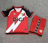 26-27 Rayo Vallecano Away Kids Soccer Jersey