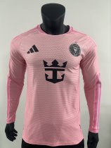 26-27 Inter Miami Home Long Sleeve Player Version Soccer Jersey*长袖球员 26-27 Inter Miami Home Long Sleeve Player Version Soccer Jersey*长袖球员