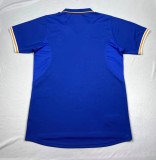 1996-1997 Italy Home Blue Retro Soccer Jersey