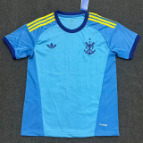 26-27 Flamengo Blue GoalKeeper Fans Soccer Jersey