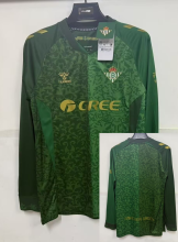 26-27 Real Betis Away UCL Version Long Sleeve Fans Soccer Jersey (长袖)*欧冠版本