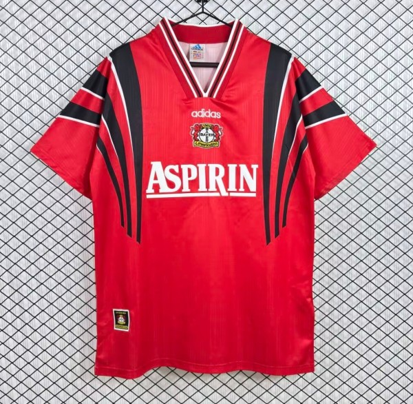 1997-1998 LeverKusen Home Retro Soccer Jersey