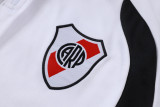 26-27 River Plate High Quality Half Pull Tracksuit