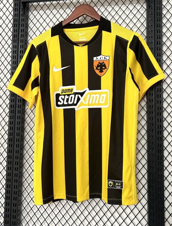 26-27 AEK Athens Home Fans Soccer Jersey