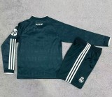 26-27 RMA Away Long Sleeve Kids Soccer Jersey