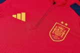 26-27  Spain High Quality Half Pull Tracksuit