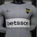 26-27 Boca Juniors Away Long Sleeve Player Version Soccer Jersey*长袖球员