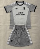 26-27 Aston Villa Gray GoalKeeper Adult Suit