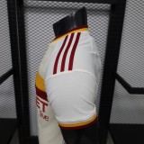 26-27 Roma Away Player Version Soccer Jersey