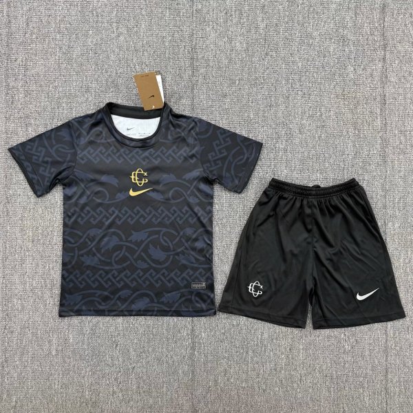 26-27 Chivas Guadalajara Black Kids Soccer Jersey