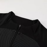 2024 NK Black Half Pull Tracksuit 