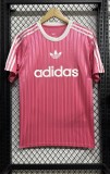 2025 AD Casual Pink Fans Training shirts *三叶草