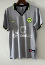 1997-1998 Dortmund Away Retro Soccer Jersey