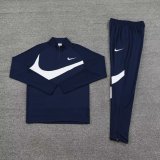 2024 NK Blue Half Pull Tracksuit 