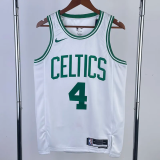 22-23 CELTICS HOLIOAY #4 White Home Top Quality Hot Pressing NBA Jersey