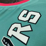 22-23 Sa Spurs PARKER #9 Blue City Edition Top Quality Hot Pressing NBA Jersey