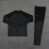 2024 NK Black Half Pull Tracksuit 