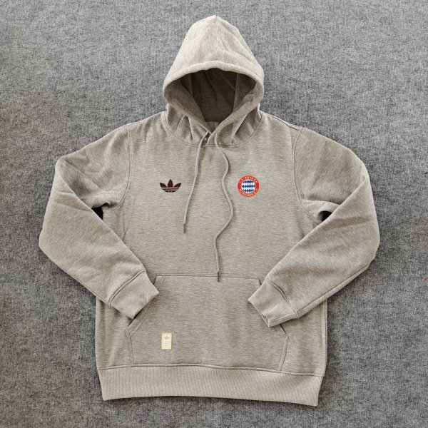 2024 Bayern Gray Fleece Hoodie