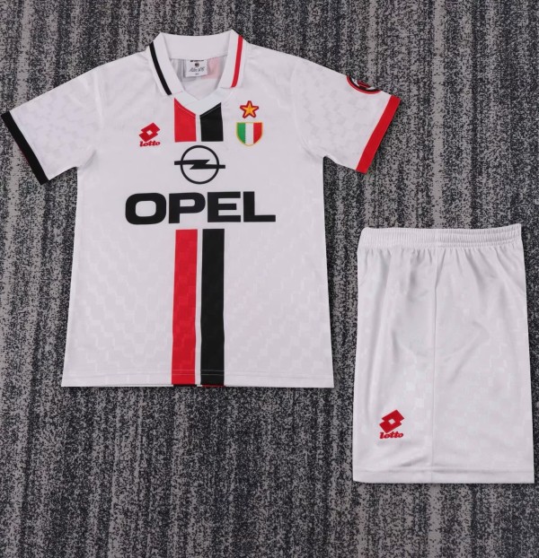 1996-1997 ACM Away Retro Kids Soccer Jersey