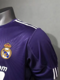 2010-2011 RMA Third Player Version Long Sleeve Retro Soccer Jersey 长袖球员