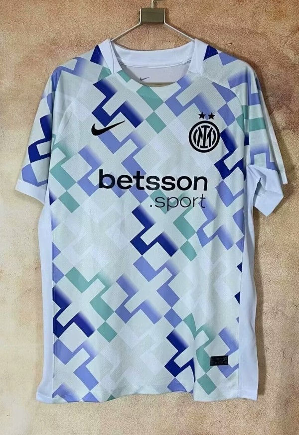 25-26 INT Away Fans Version Soccer Jersey*带广告