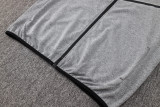 2024 NK Gray Hoodie Jacket Tracksuit