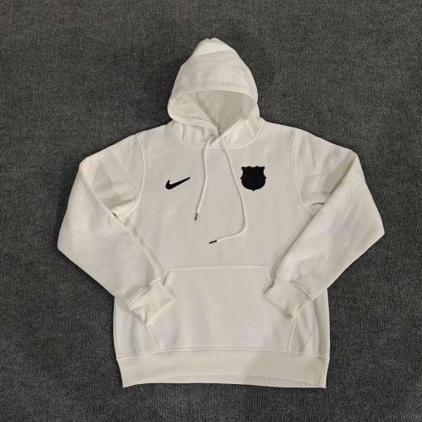 2024 BAR White Fleece Hoodie