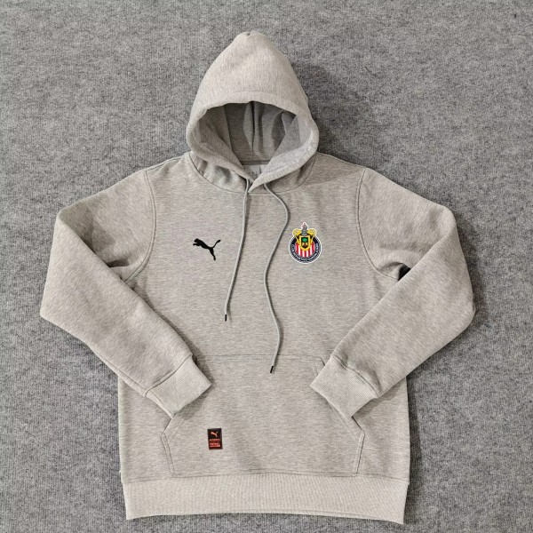 2024 Guadalajara Gray Fleece Hoodie