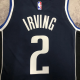 22-23 Dallas Mavericks IRVING #2 Black Top Quality Hot Pressing NBA Jersey (Trapeze Edition)