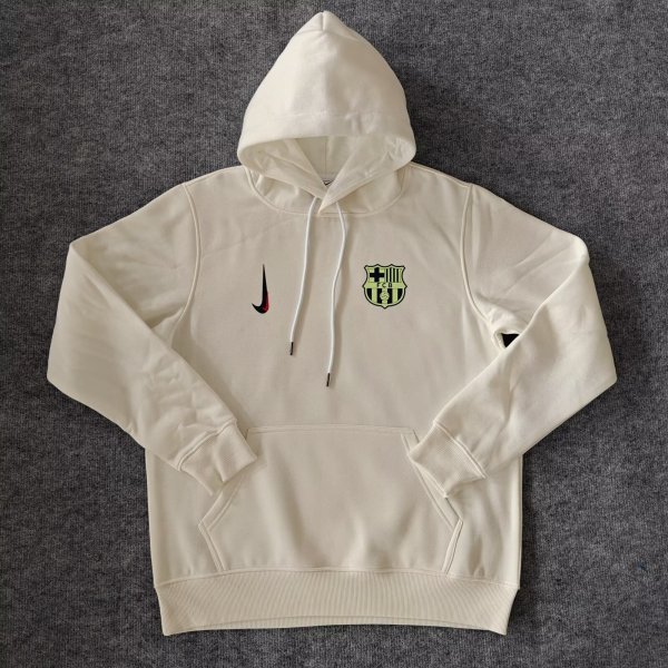 2024 BAR White Fleece Hoodie