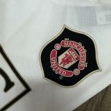 2005-2006 Man Utd Long sleeves Away Retro Soccer Jersey