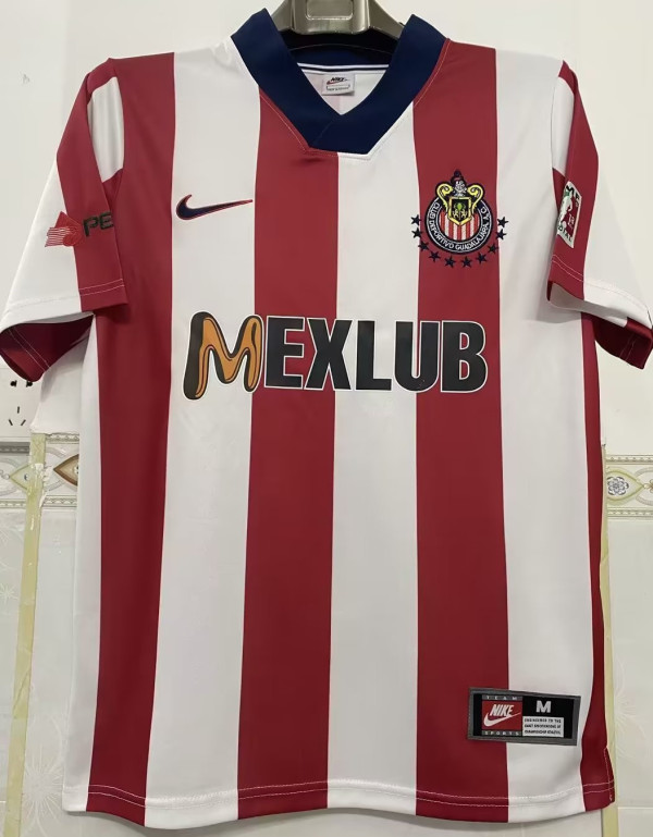 1996-1997 Chivas Home Retro Soccer Jersey