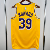 22-23 LAKERS HOWARD #39 Yellow Top Quality Hot Pressing NBA Jersey
