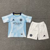 25-26 New York City Home Kids Soccer Jersey