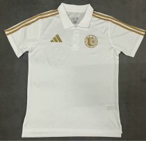 25-26 Tigres UANL White Polo Short Sleeve