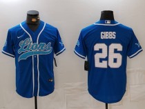 2024 MLB Detroit Lions New Pattern Jersey
