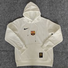 2024 BAR White Fleece Hoodie