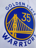 22-23 WARRIORS DURANT #35 White Top Quality Hot Pressing NBA Jersey
