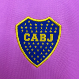 2013-2014 Boca Juniors Pink Retro Soccer Jersey